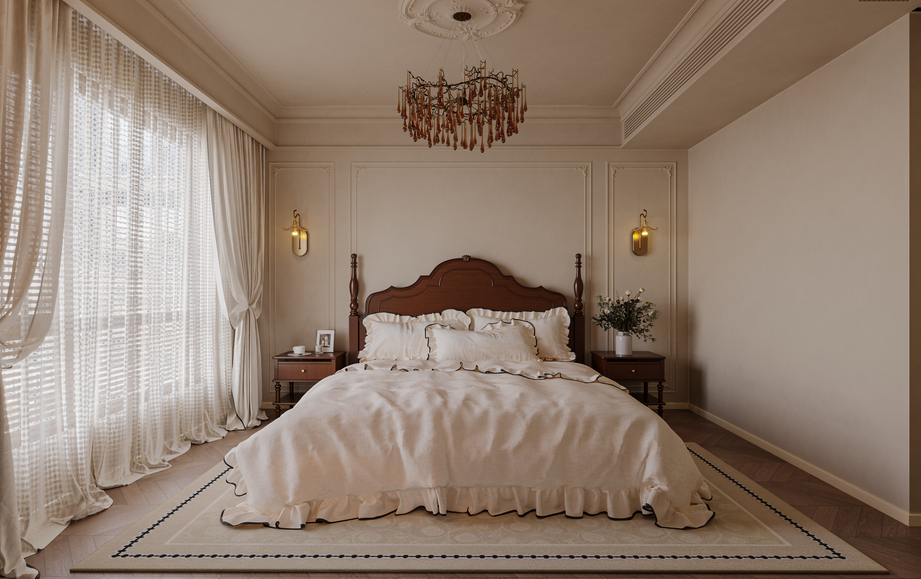 现代美式风家装：简约线条遇见舒适温度-4