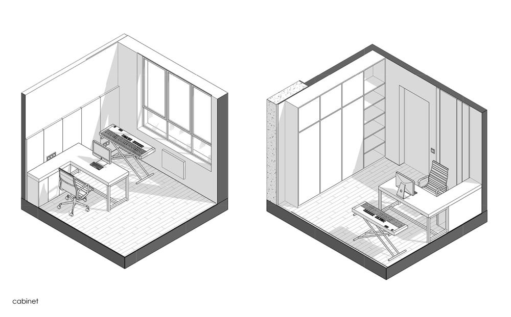 现代简约风公寓设计丨UkraineKyiv丨KYDE. architects-25