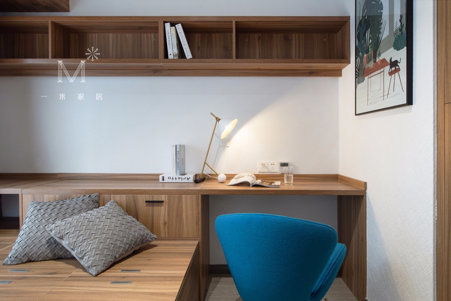 110m²现代极简住宅 | 金属与木质的简约艺术-16