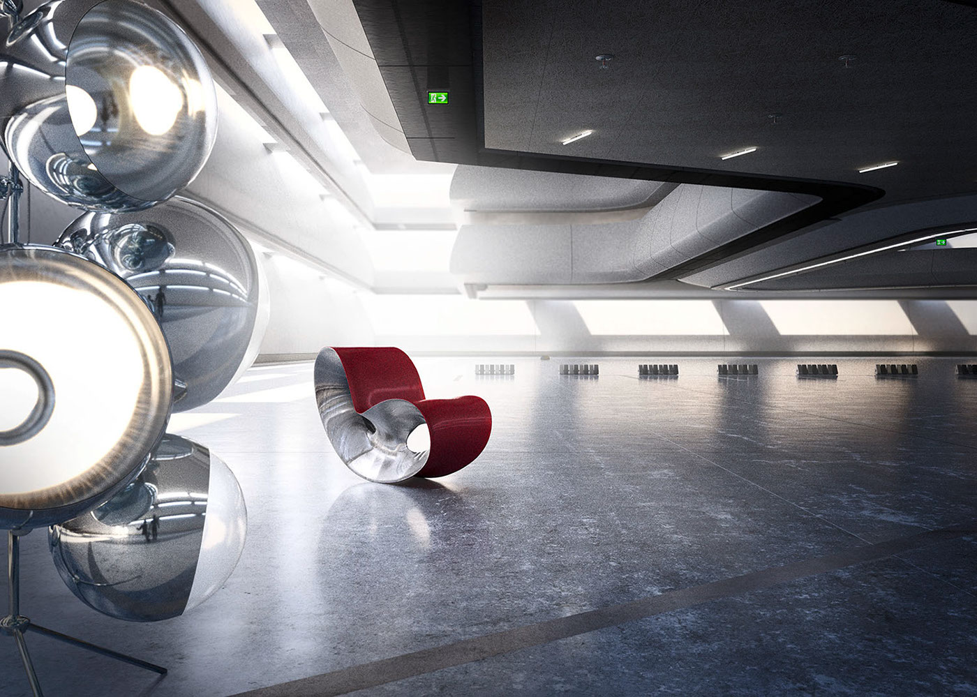 停车场；计算机图形建筑学-1