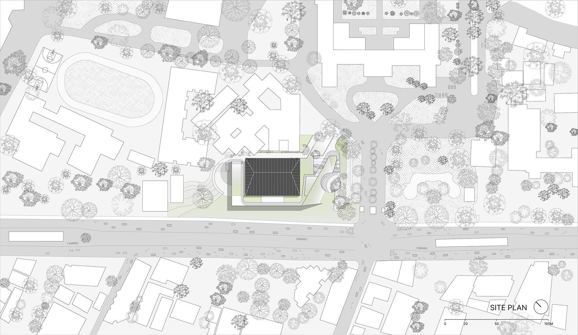 Figured Ground - University Sports Arena / Thirdspace Architecture Studio-40