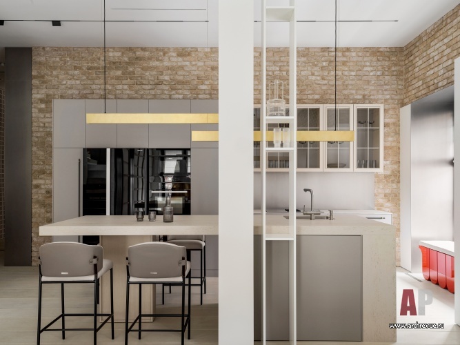 ЖК «Большевик» 两居室公寓室内设计-25