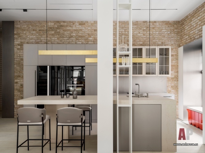 ЖК «Большевик» 两居室公寓室内设计-25