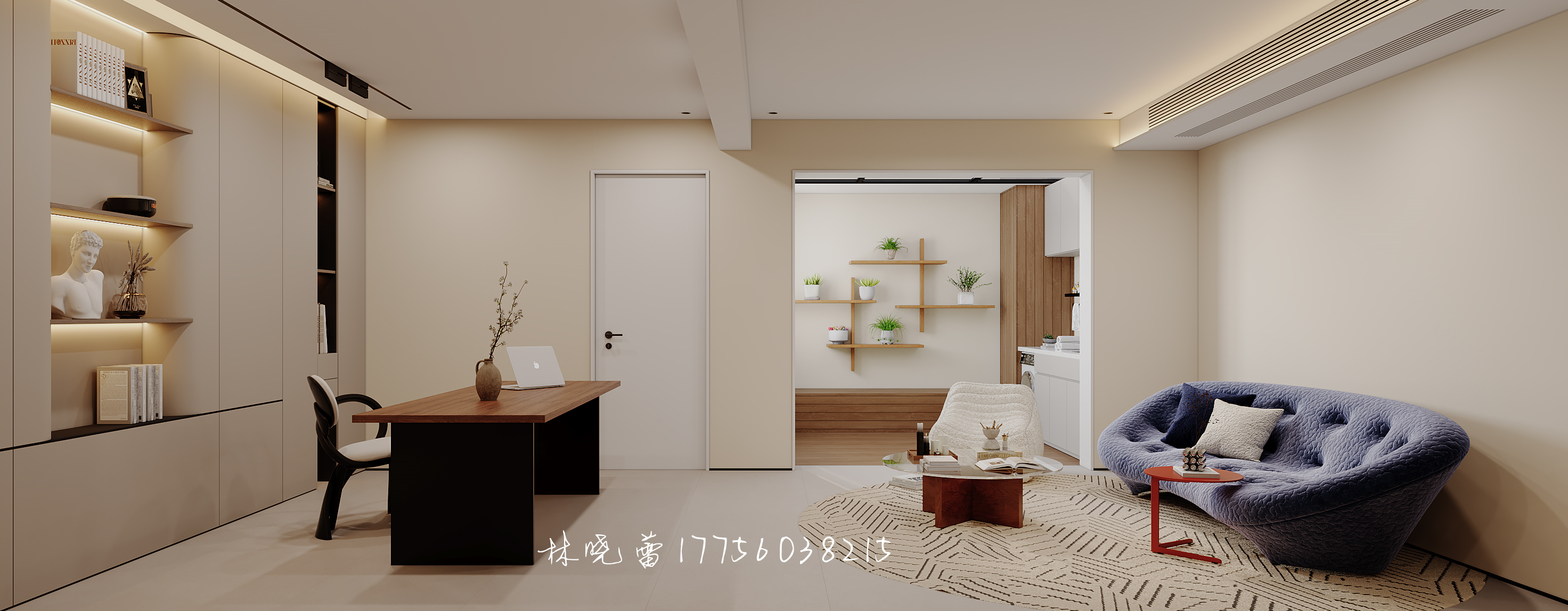 现代极简复式，生活中的艺术感-5