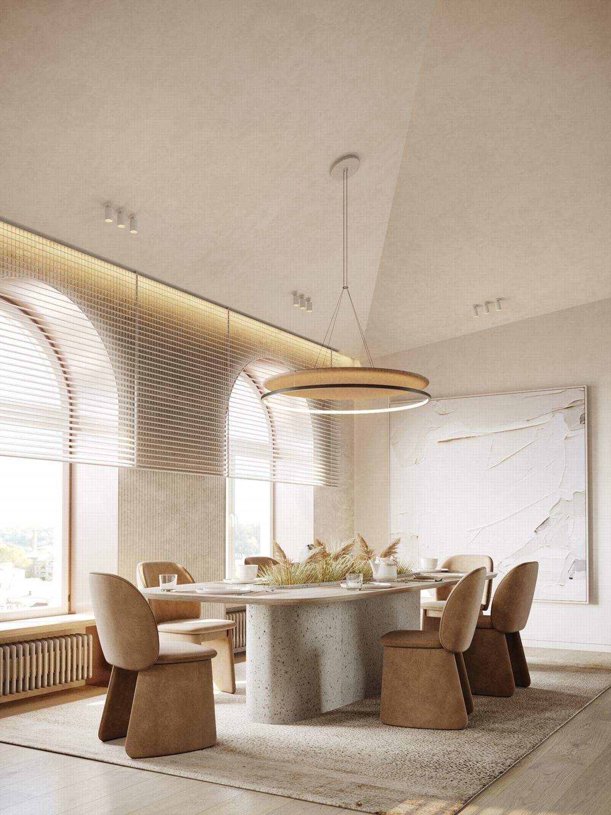 现代轻奢的质感空间丨ArtPartner-13