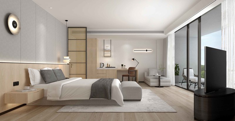 上海悅美湾度假酒店 | 现代禅意之美-5