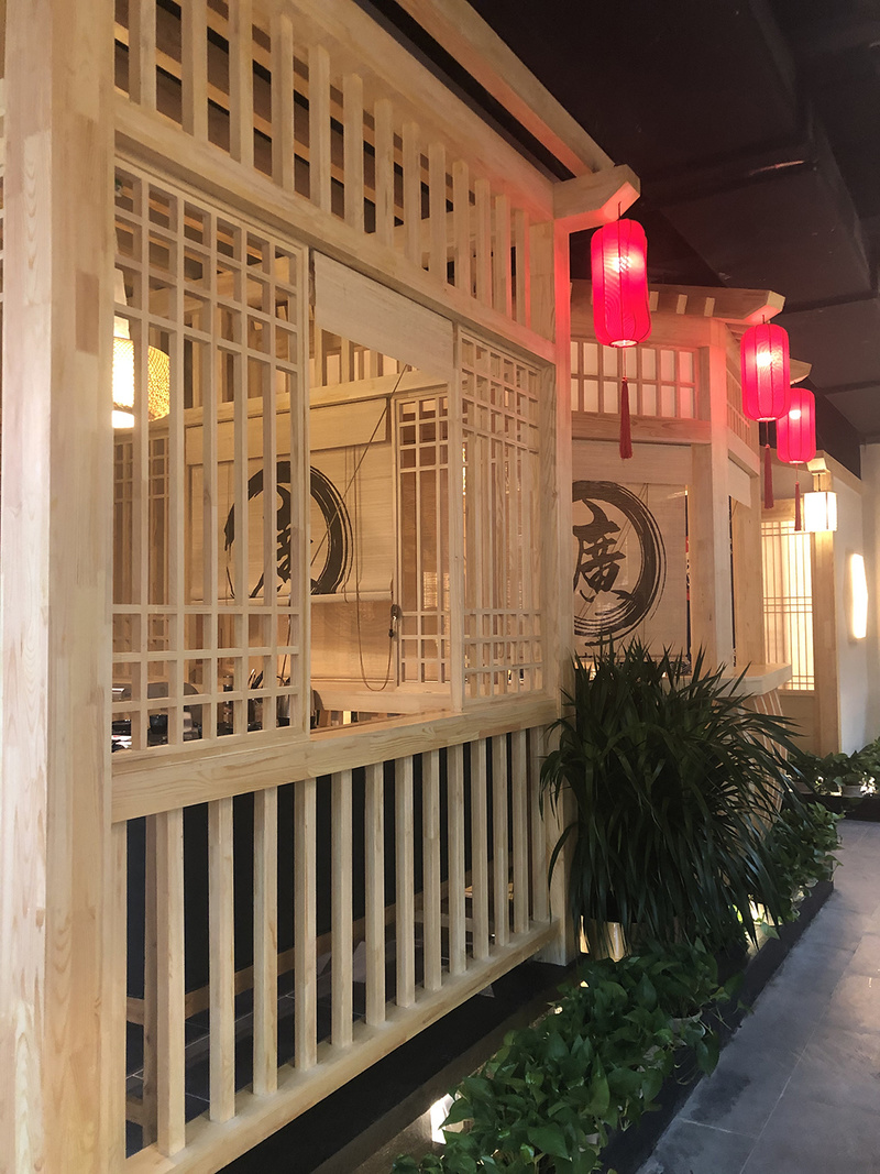 北京广聚苑和牛烤肉料理店装修设计案例丨中国北京丨万中设计王本餐饮空间设计机构-4