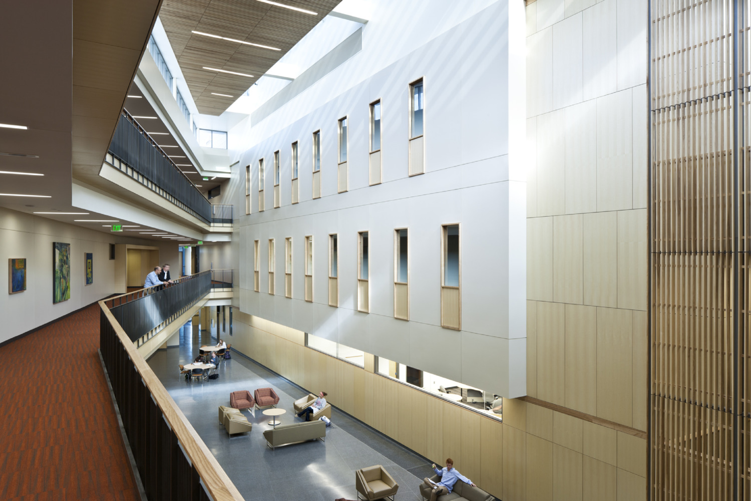 古斯塔夫斯学院贝克学术大厅-7