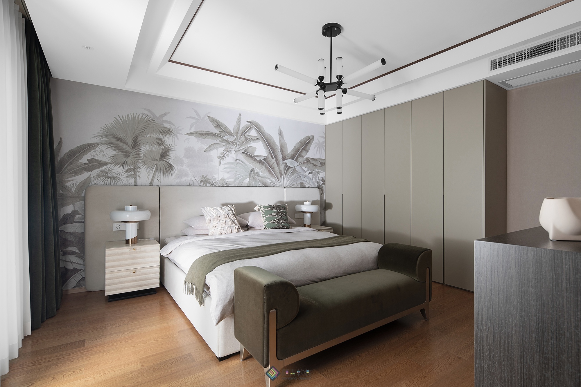 群贤府美式混搭浪漫改造-30