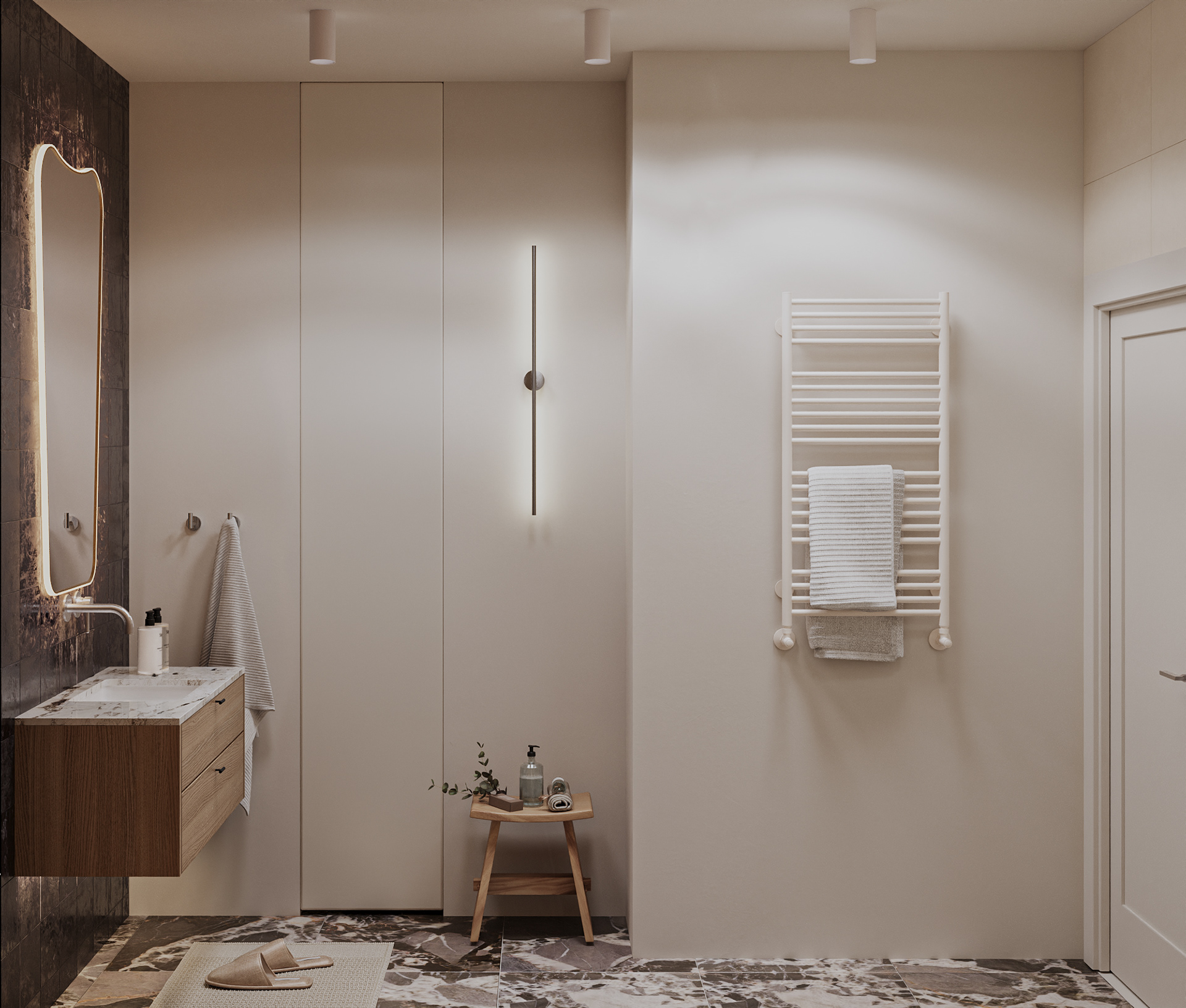 3D Visualization - Korso - 93 m2-32