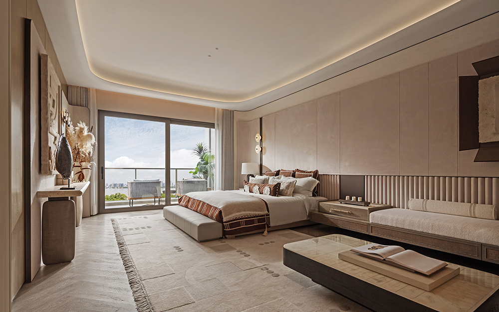 海口万华江东麓岛云溪岛二期上叠别墅样板间丨中国海口丨深圳市盘石室内设计有限公司-25