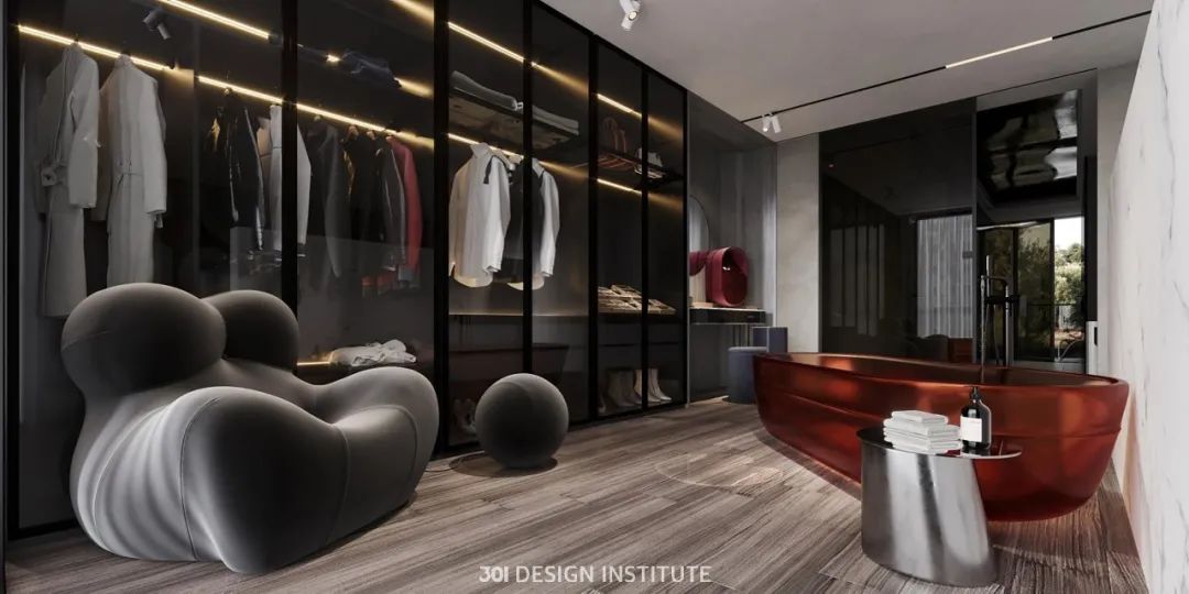 广州 400㎡现代简约别墅设计丨中国广州丨301 人居设计-42