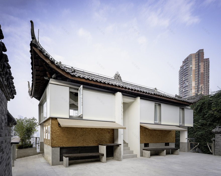 悬崖上的工作室丨中国重庆丨有种建筑-21