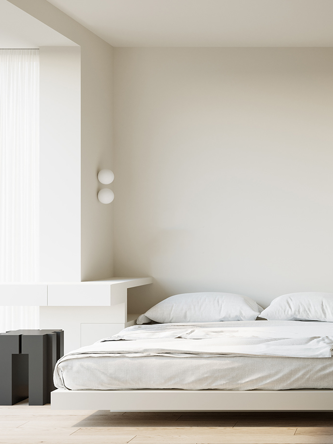 120㎡ 纯净极简的家-15