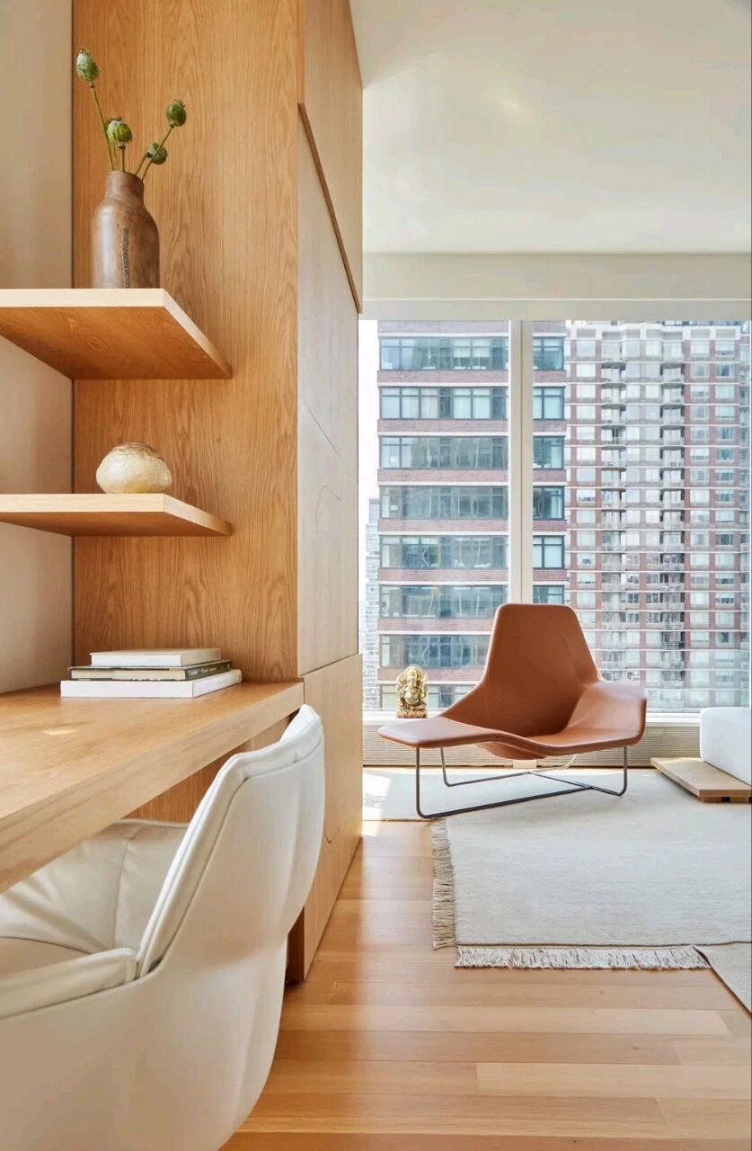 都市隐逸奢华,曼哈顿静谧居所Ishka Designs丨美国曼哈顿-13