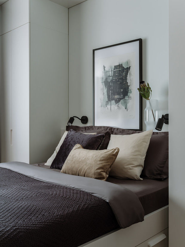 Воздушная квартира 78 м² для мамы и дочки-школьницы от Ксении Коноваловой || 02 - Архитектурный журнал ADCity-4