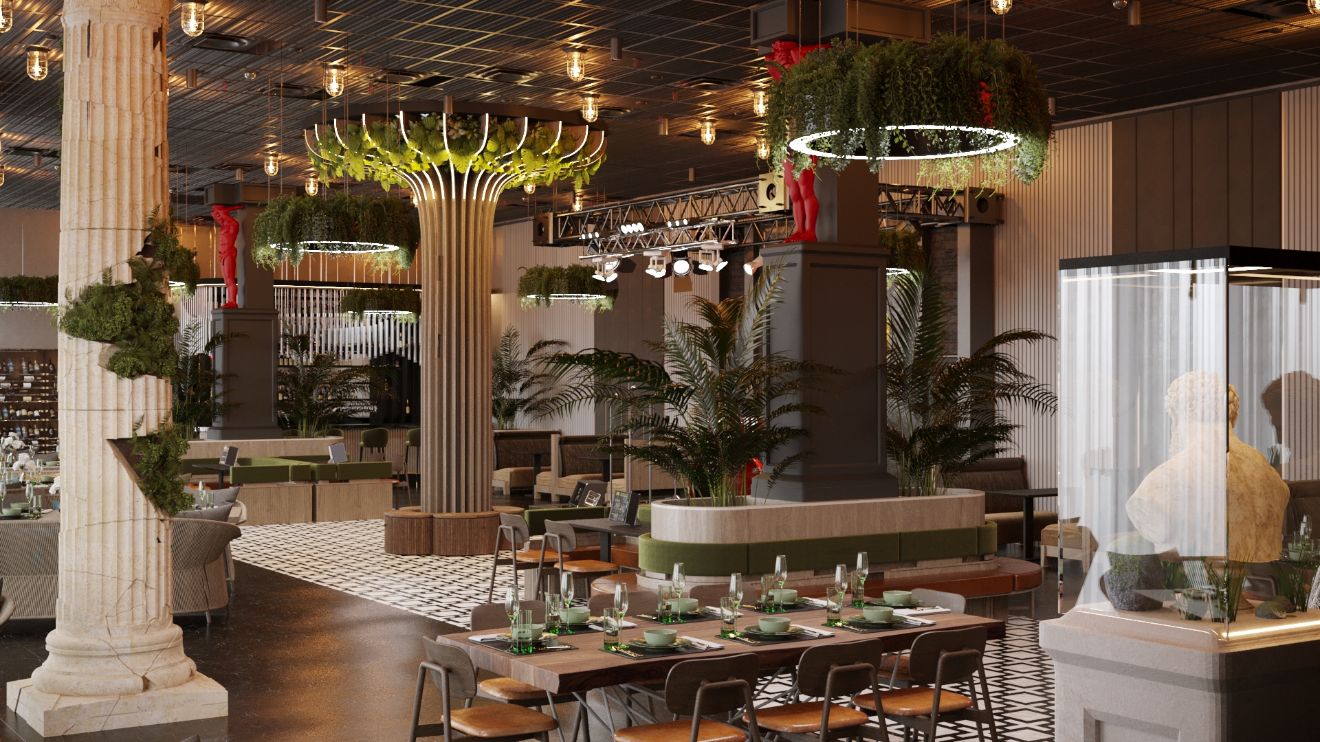 Paradise Restaurant Hall 2-1