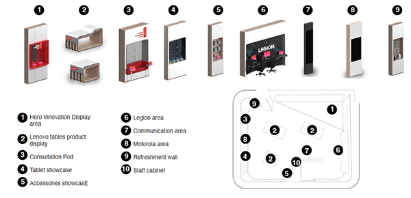 联想精品店和联想休息室丨西班牙马德里-7