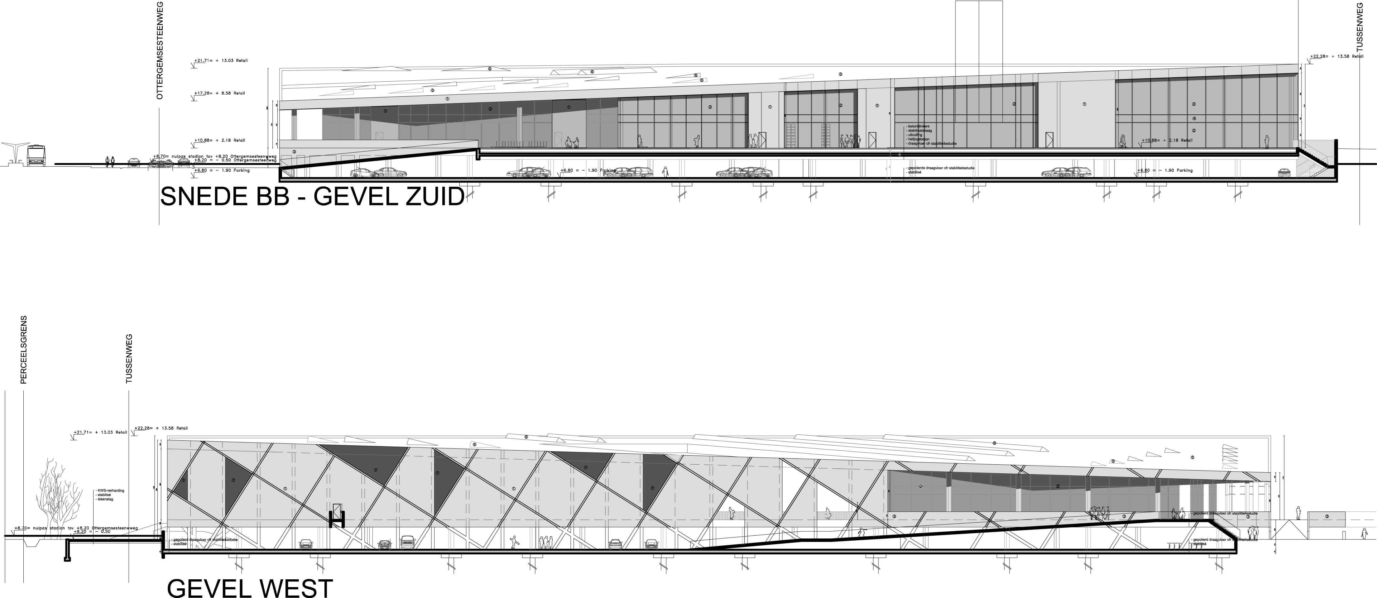 Bontinck Architecture and Engineering丨体育馆丨GhelamcoArenaandDakarGhent-31