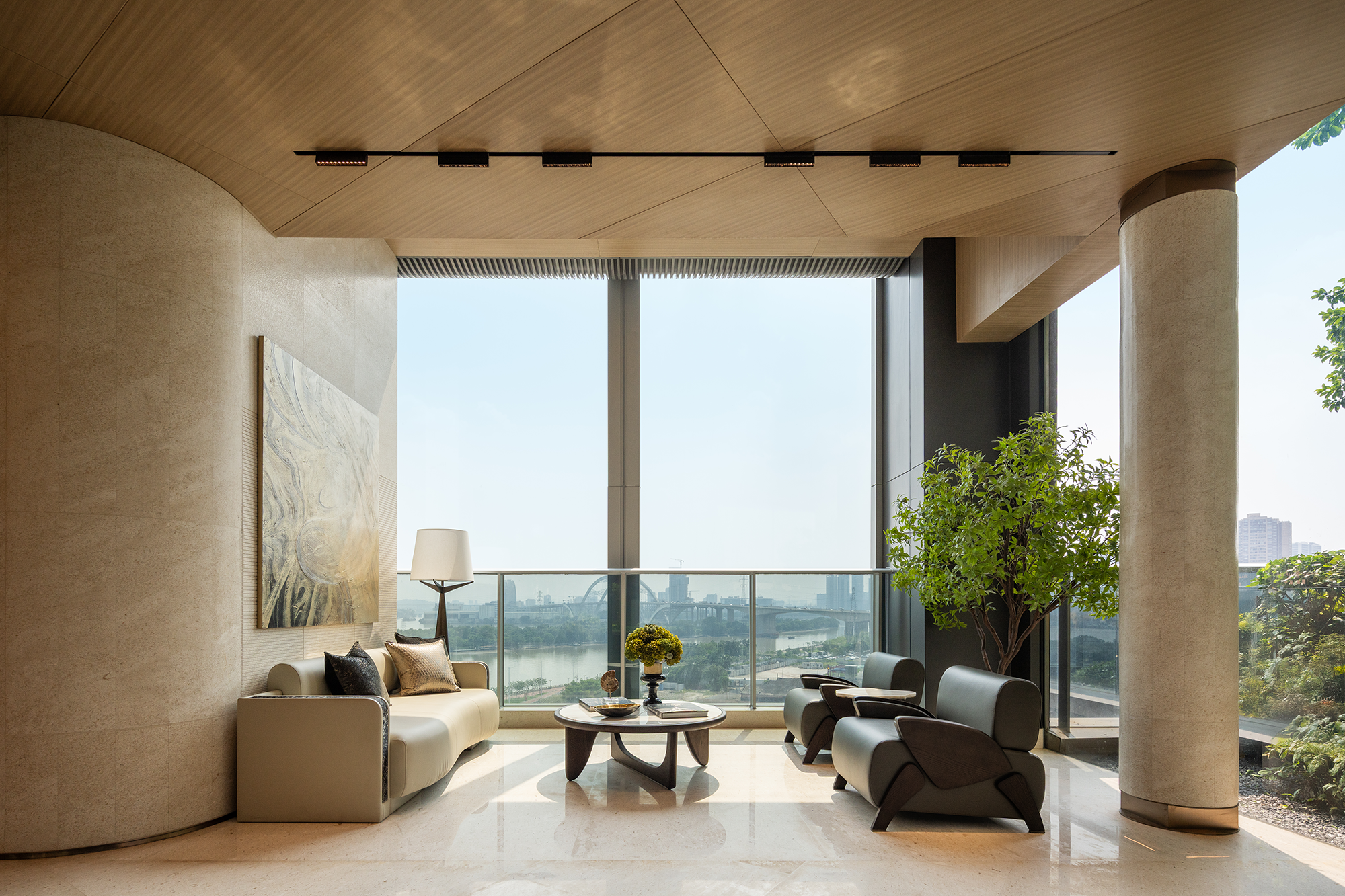 中海映澜台丨硬装近境制作,软装柘壹设计ZOOE-36