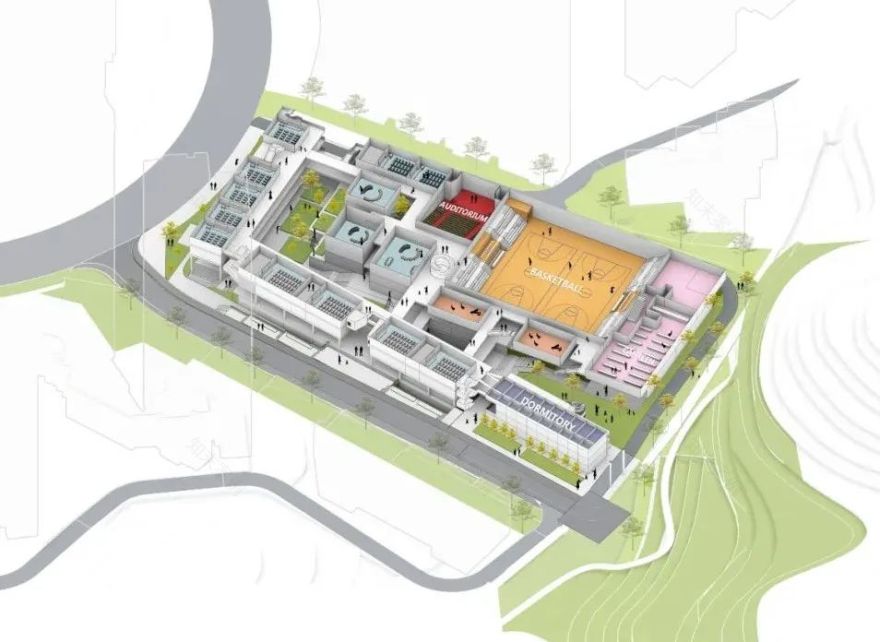 宝龙街道南约九年一贯制学校丨中国深圳丨深圳市库博建筑设计事务所有限公司-28