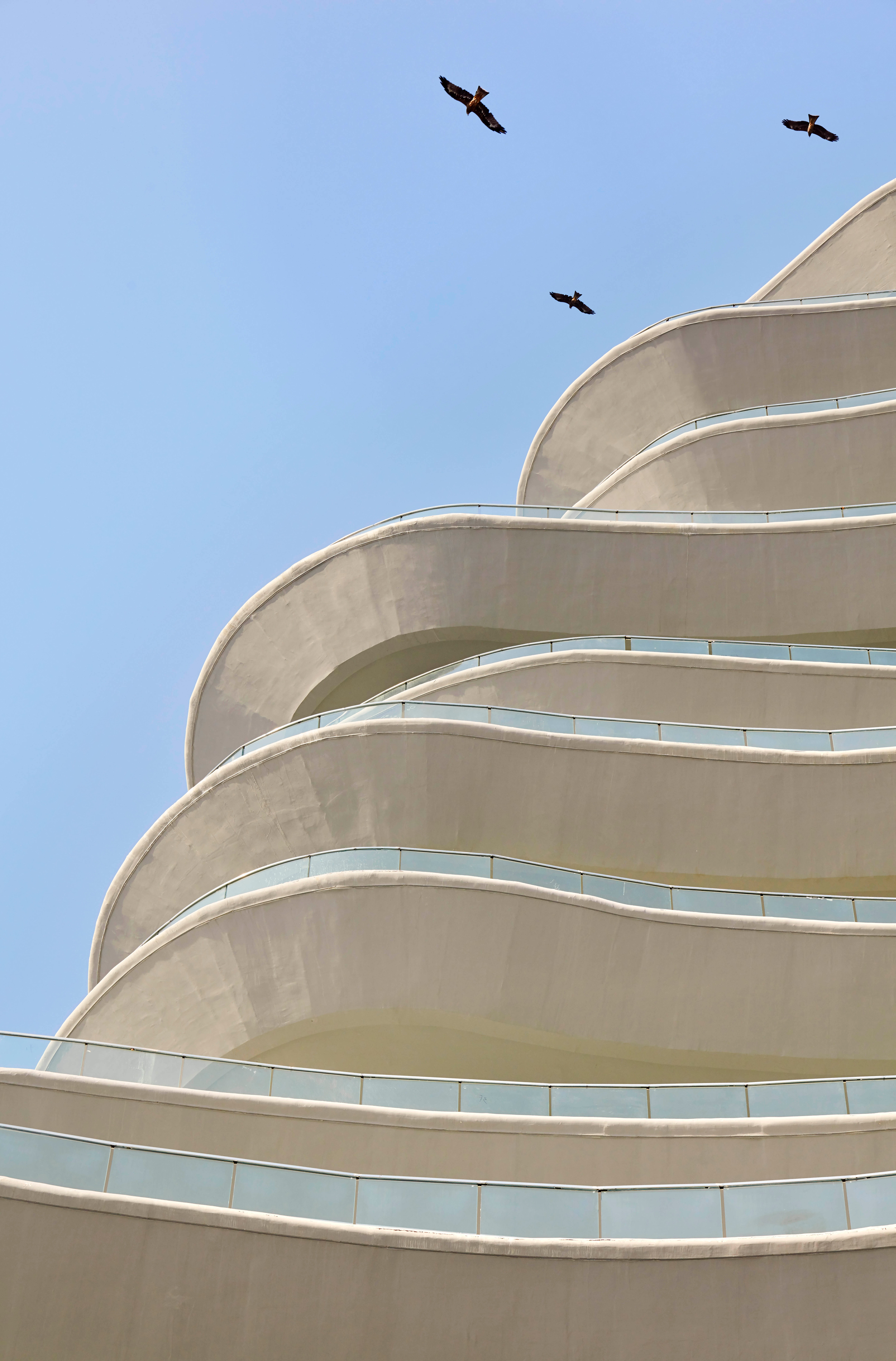 Hufton + Crow photographs MAD's Huangshan Mountain Village at dawn-23