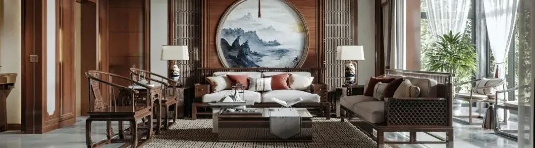 白桦林团圆新中式设计丨旗盛-4