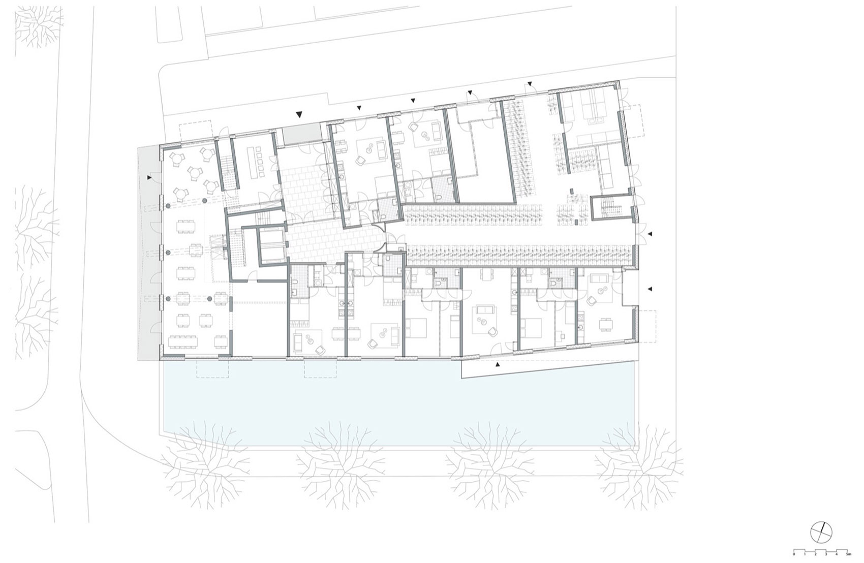 PORSELEINEN HOF 住宅综合体丨荷兰丨Orange Architects-51