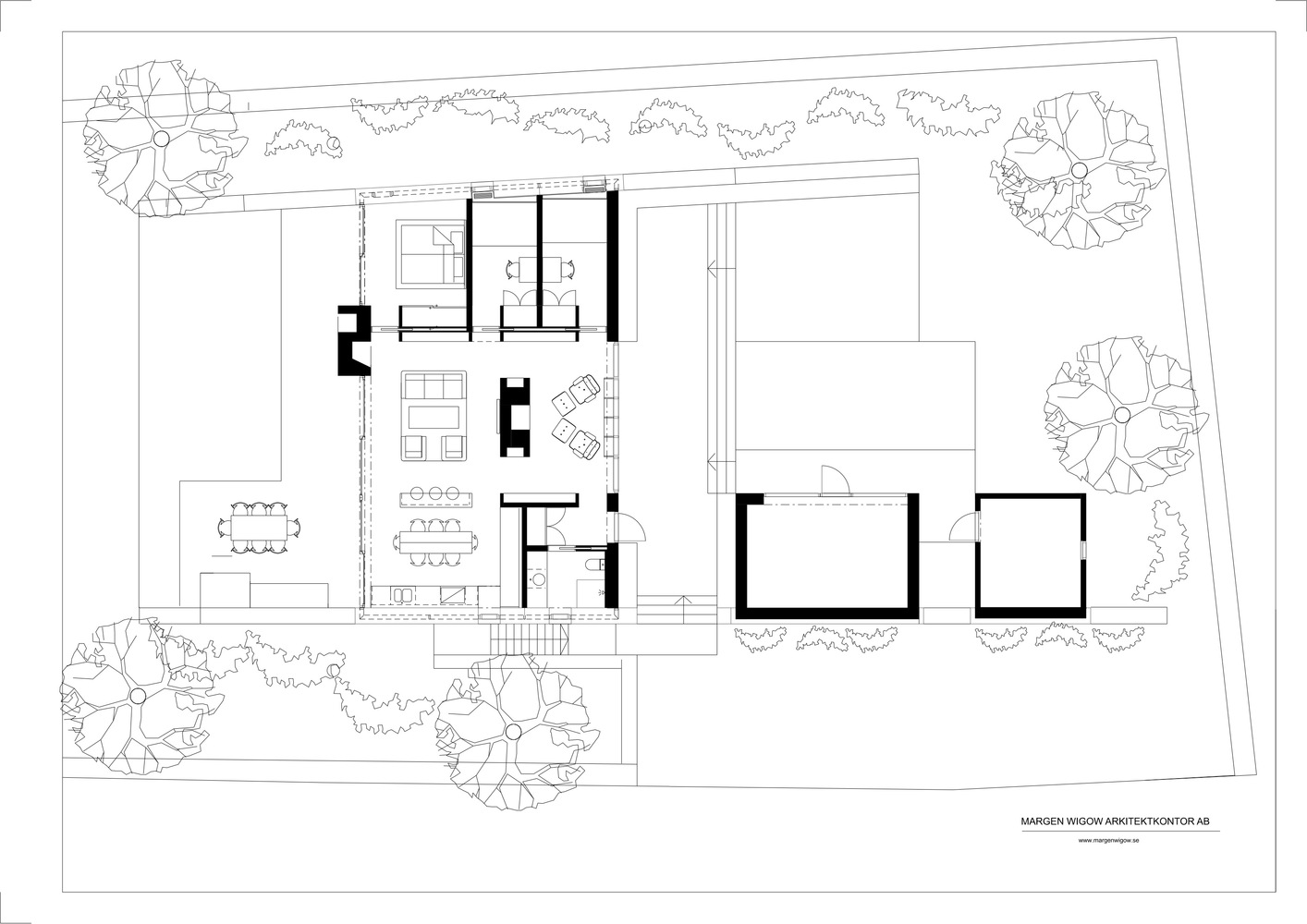 瑞典 Öland Summerhouse丨Margen Wigow arkitektontor-10