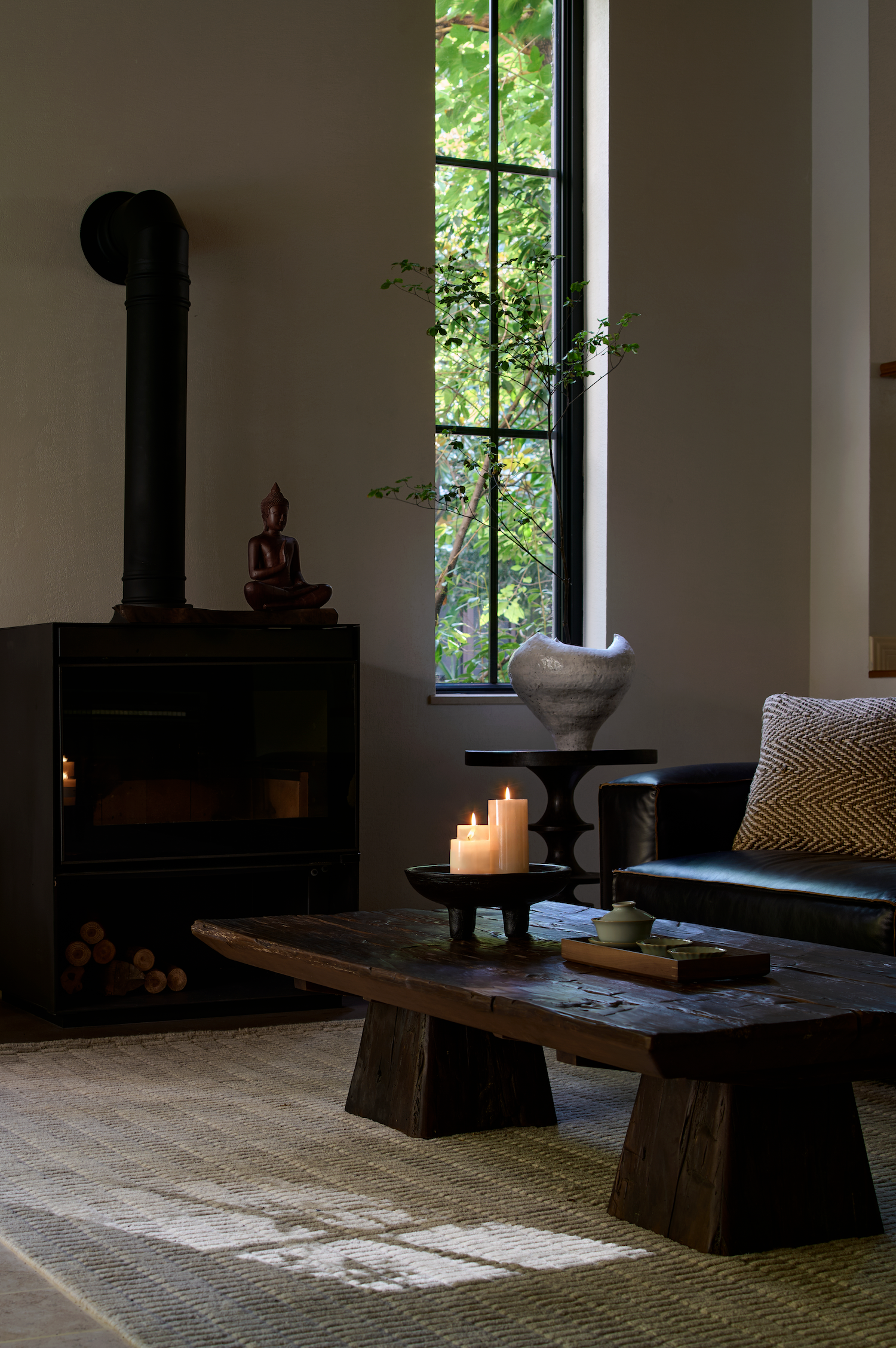 新作｜周子鉴：重庆1000㎡私宅，绿意盎然，如入画中-25