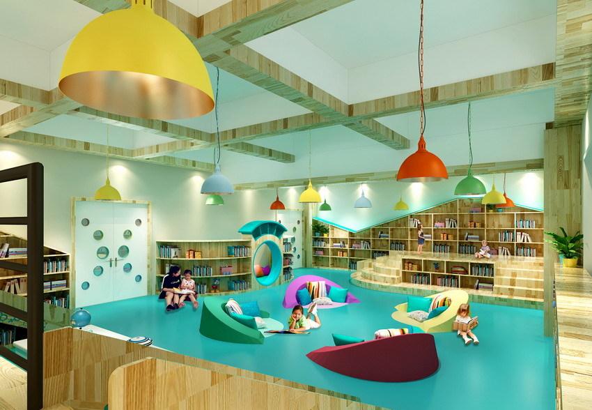 新宸幼儿园室内设计展示，打造寓教于乐的童趣空间-16