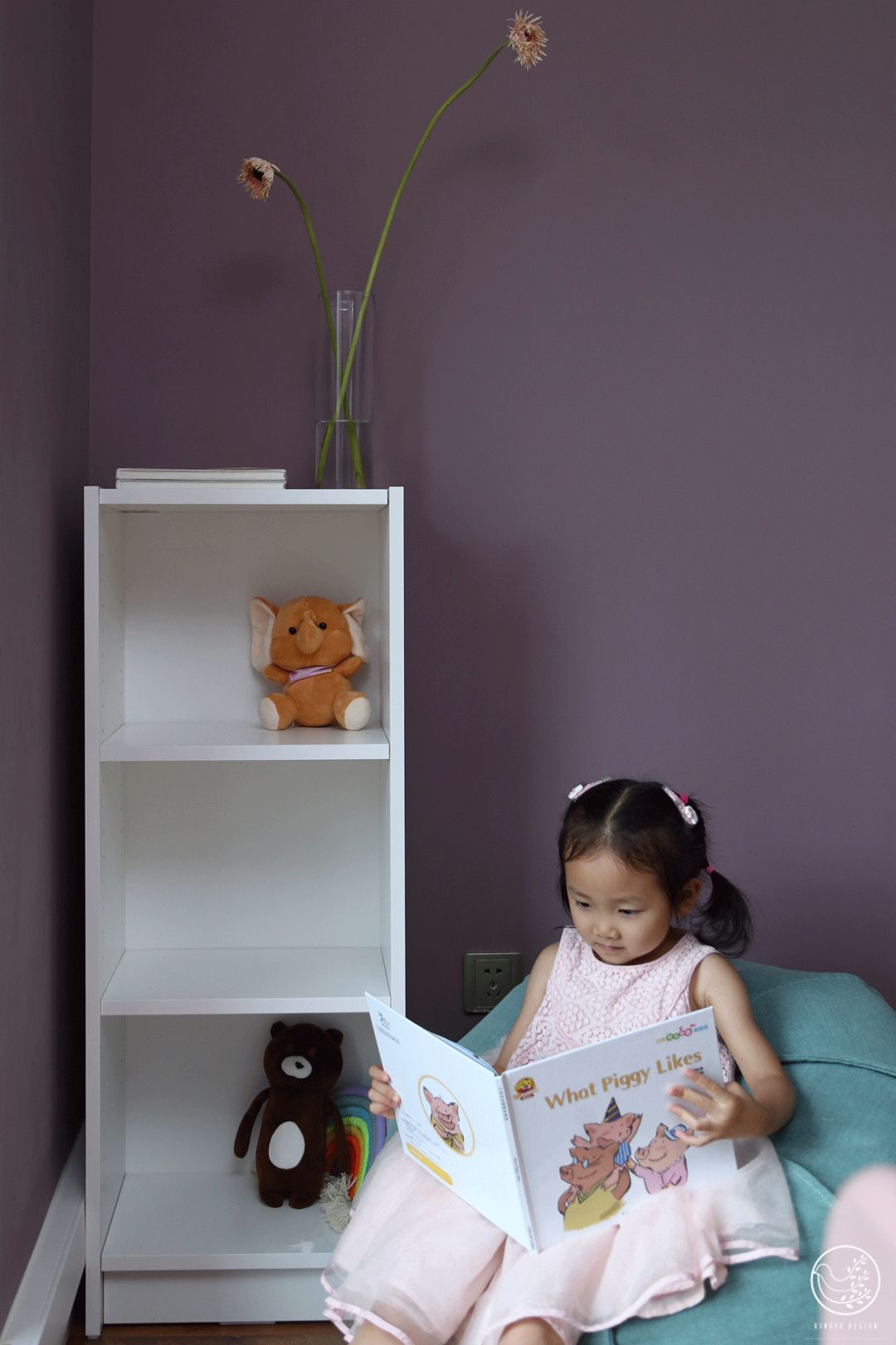 成都高新区现代美式二手房改造 | 温馨阳光，绿意盎然-84