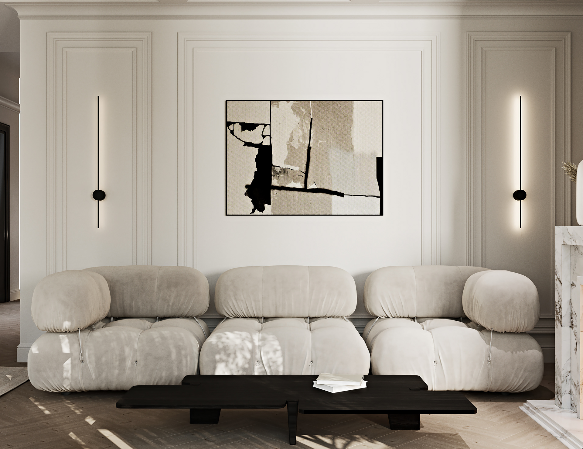 希腊现代经典房屋室内设计-9