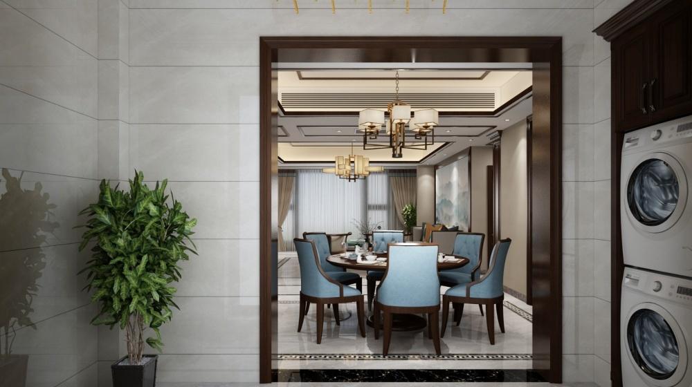 吉首溶江小区新中式全案整装设计-42