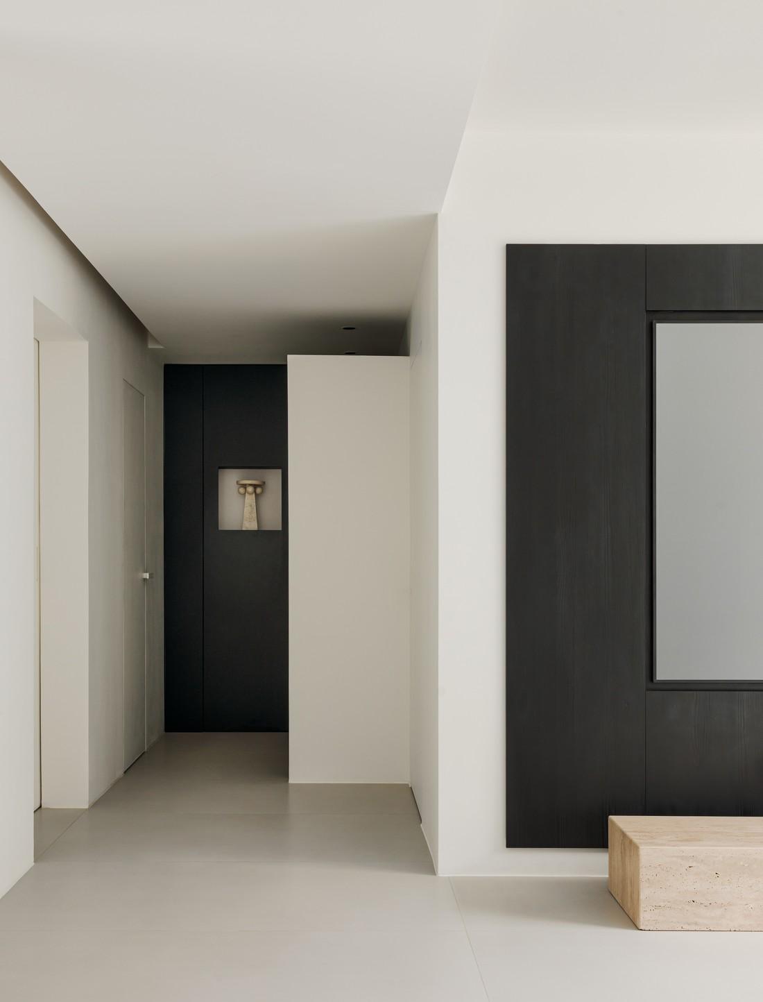 极简黑白 90㎡家居设计-27