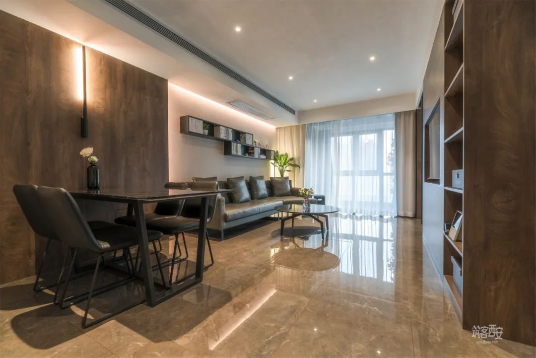 玄机重重 | 92㎡住宅空间的精致改造-21