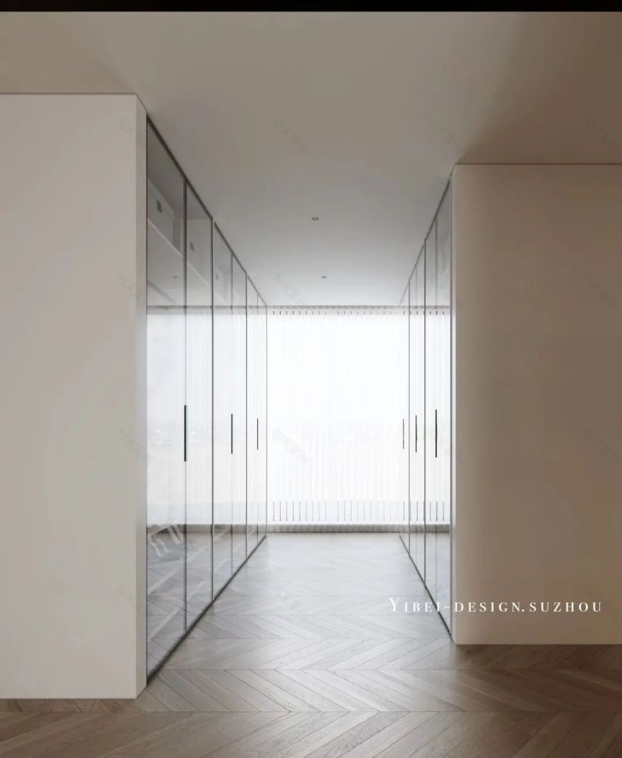 纯白极简原木空间家装设计丨中国苏州丨YIBEI DESIGN-35
