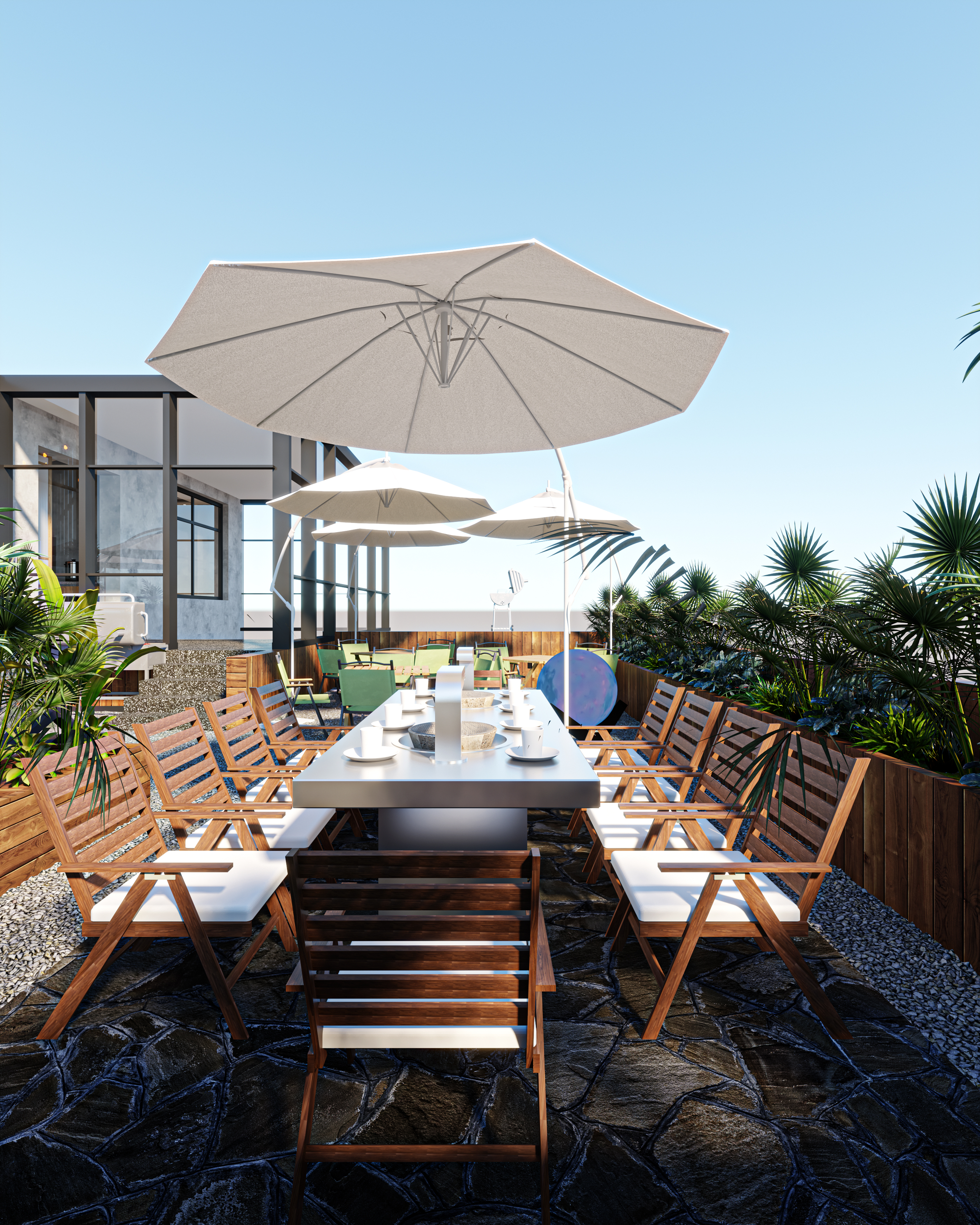 露营风烧烤店-9