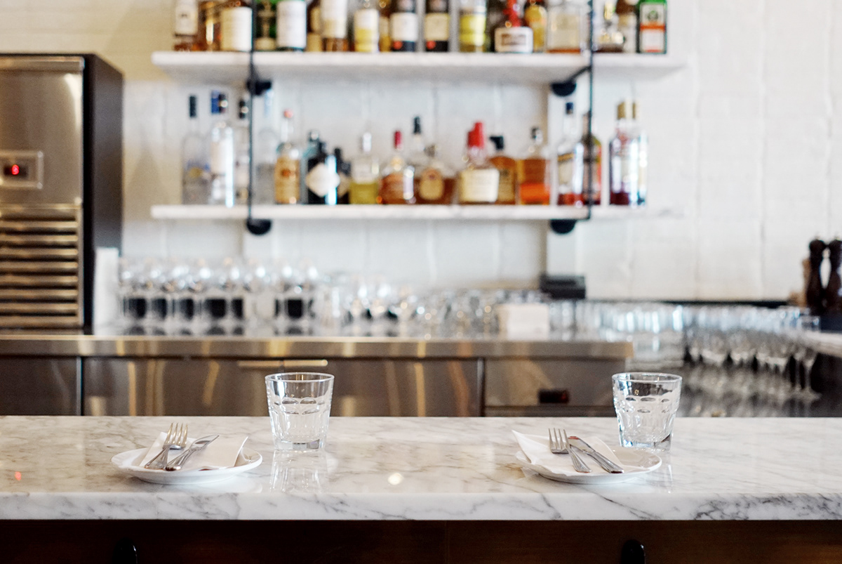 蒙特利尔 Brasserie Melrose 餐厅手绘壁画设计-8