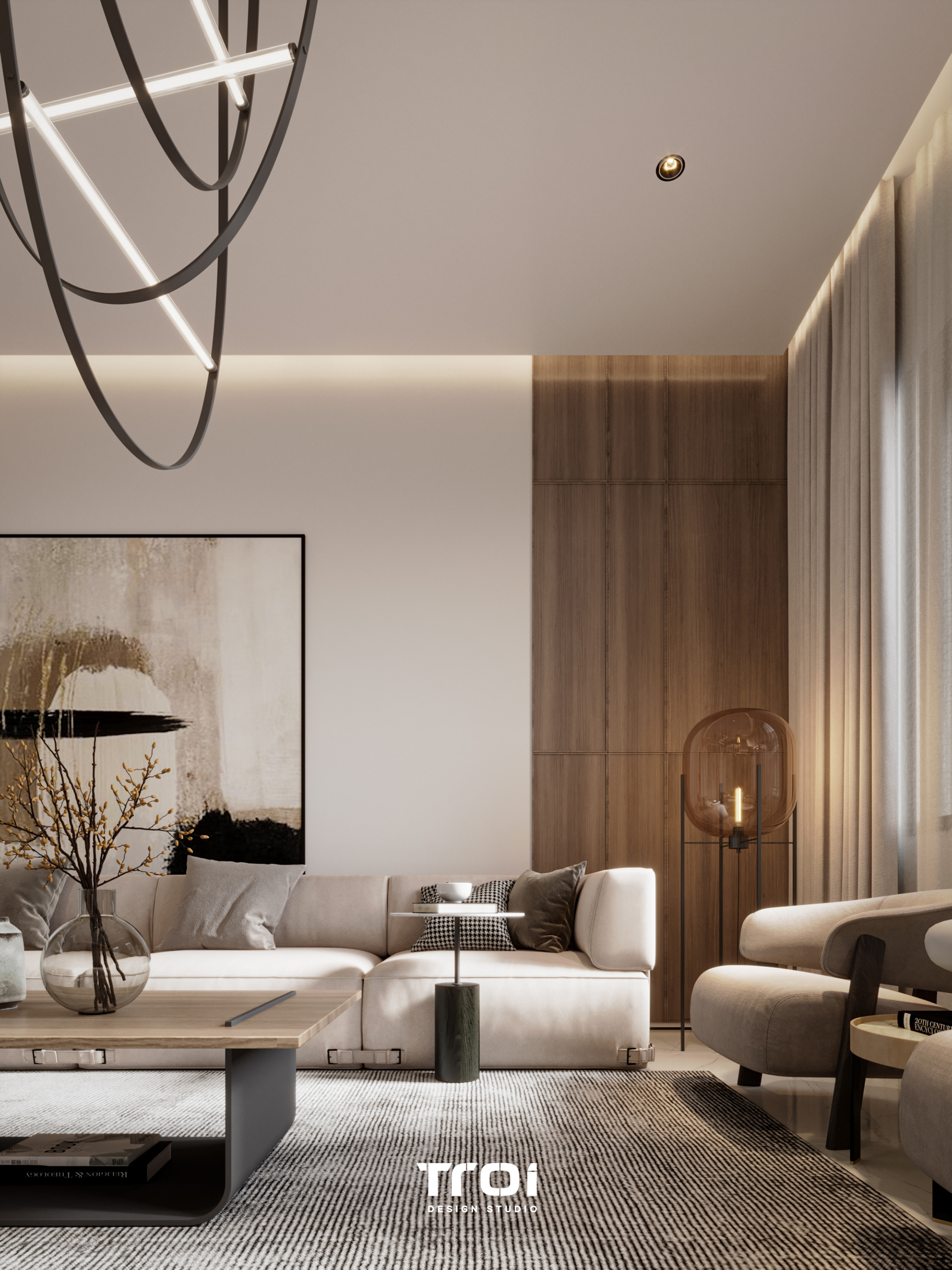 Sitting Majlis 设计丨Troi Design Studio-15