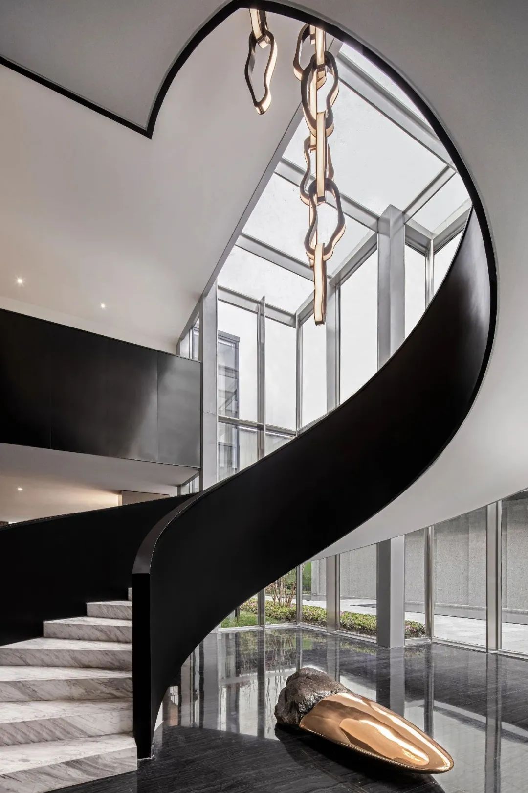 杭州中旅归锦府售楼处 | 透明、艺术与沉浸式的空间体验-48
