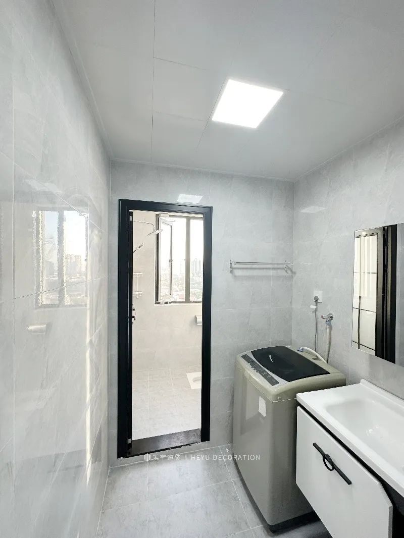 143㎡四房改五房简装出租房设计案例丨禾宇速装-37