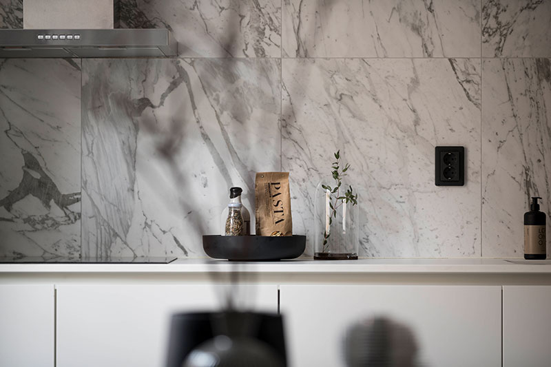 斯德哥尔摩 49 平米黑白木元素公寓-8