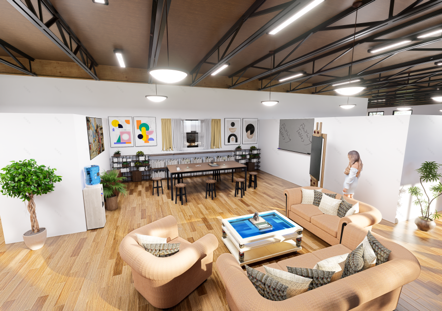 Industrial Factory – Sketches to BIM & Visualization-13