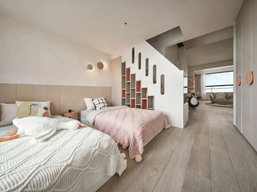 新作丨330㎡简奢大平层,浪漫自在不言中!-78