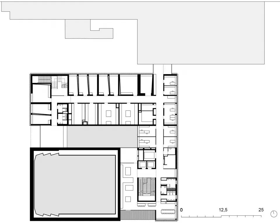 奥地利音乐之家 | 陶瓷表皮下的音乐交流空间-77