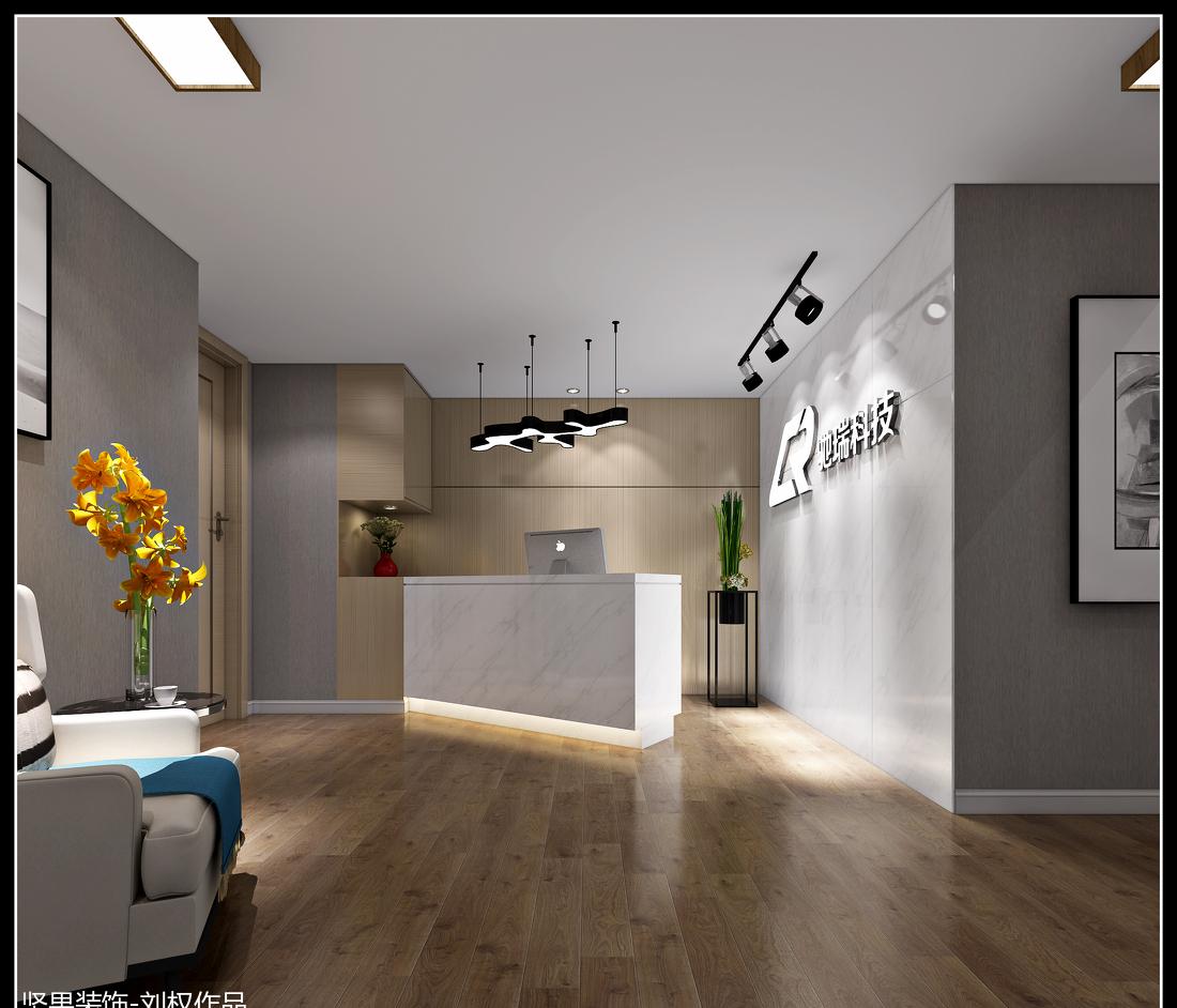 力高写字楼精致室内设计解读-0