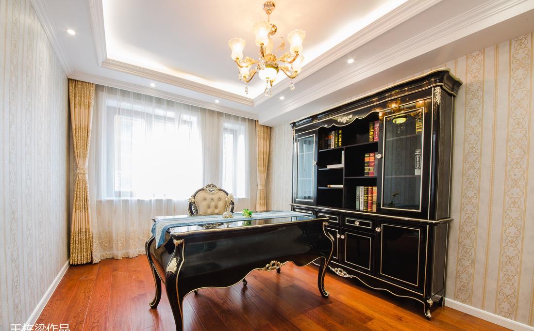 巨华紫光园法式风格样板间-29