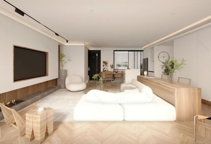 秋日信差 · 温润简洁的现代家居之美丨中国天津丨东木设计-13