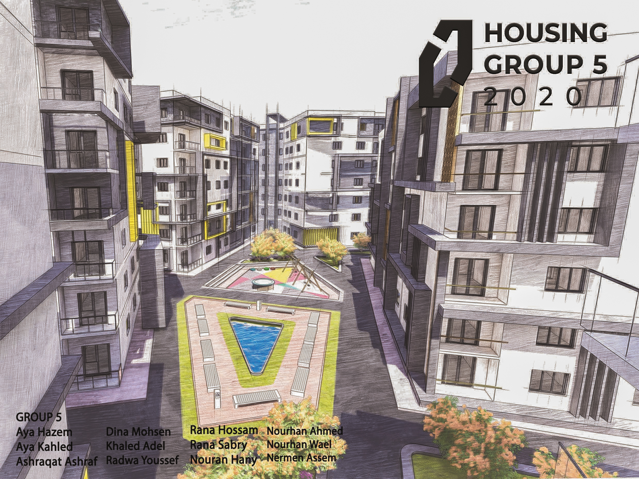 住房项目丨埃及丨Ain Shams University 建筑系-7